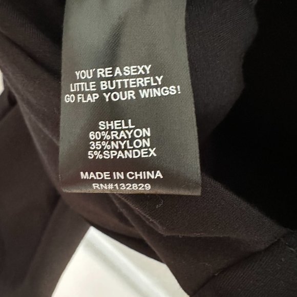 LPA Black Bodysuit Romper/Shorts/One-Piece - Size Small - Picture 4 of 5